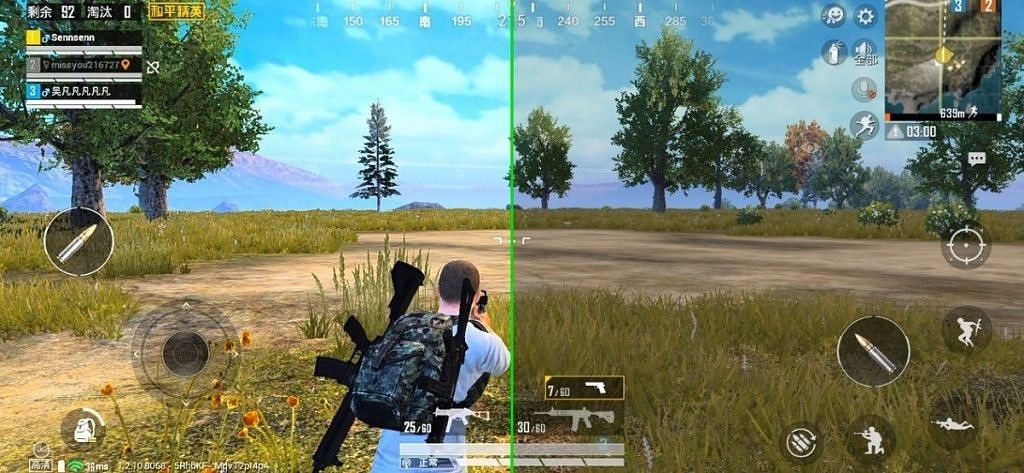 Oppo and Qualcomm's Game Color Plus on PUBG Mobile