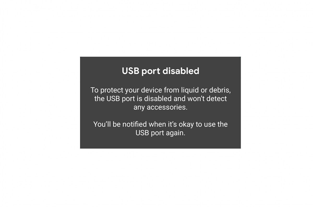 Android 10 USB Contaminant