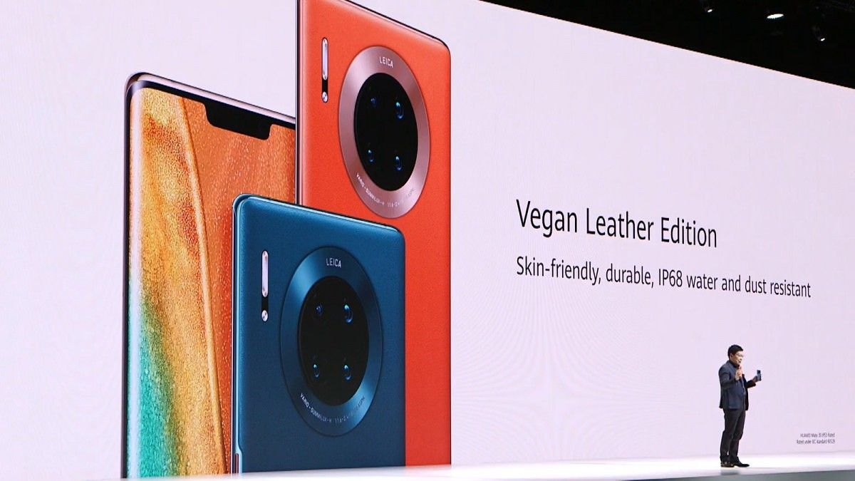 Huawei Mate 30 Pro Vegan Leather color options