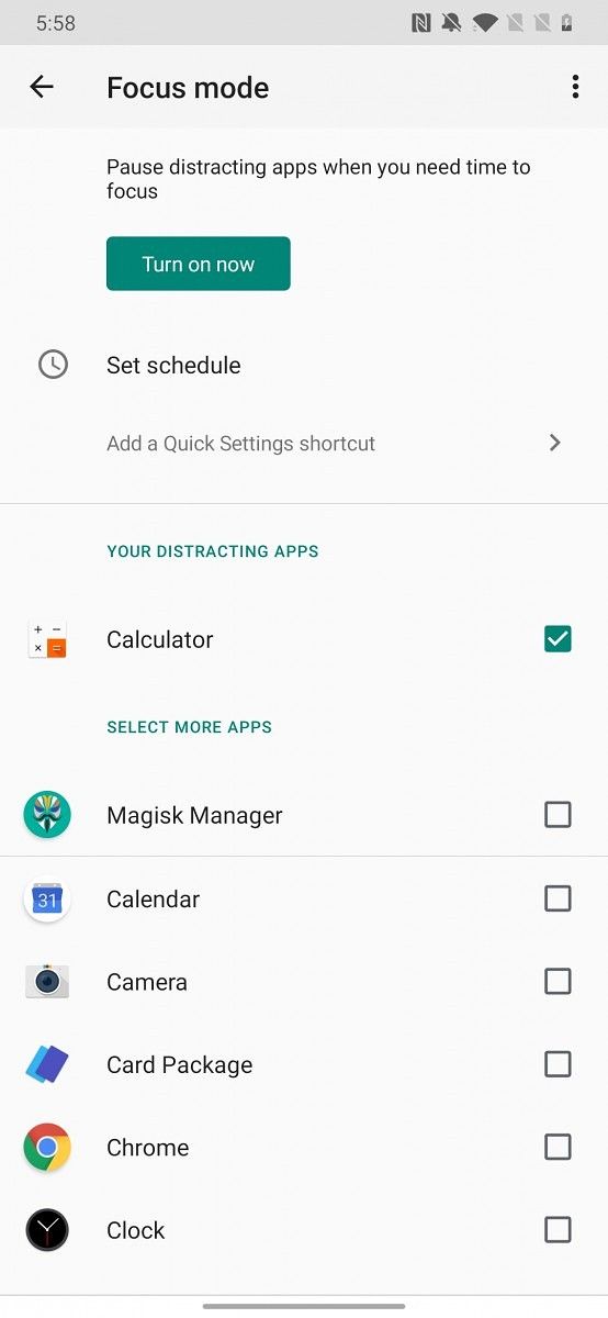 Google tests Schedules and Focus Mode Breaks in Digital Wellbeing