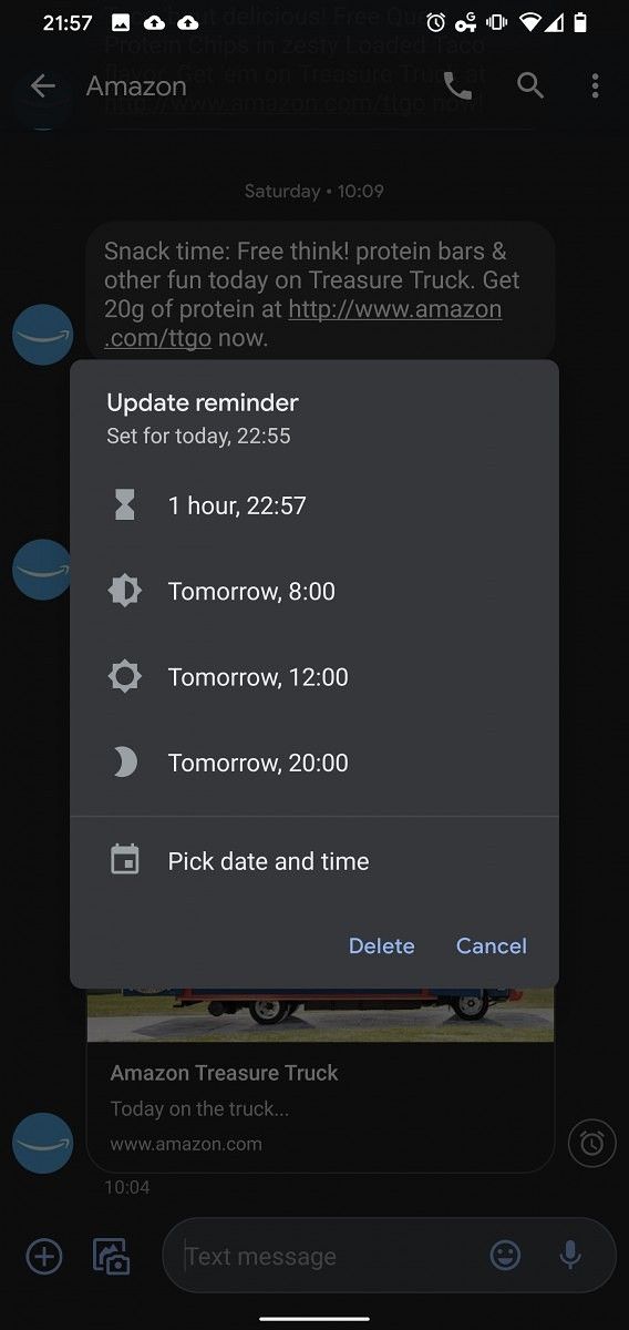 Google Messages 5.2 adds chat reminders and prepares to support bubble ...