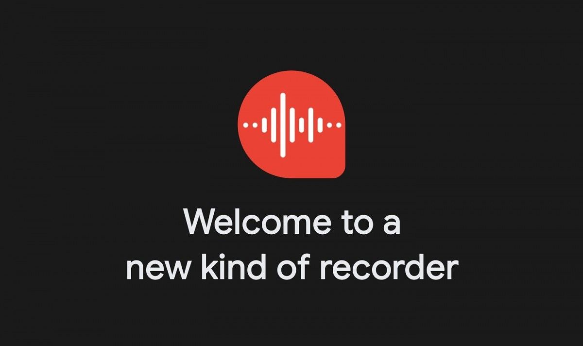 Google Recorder app for the Pixel 4