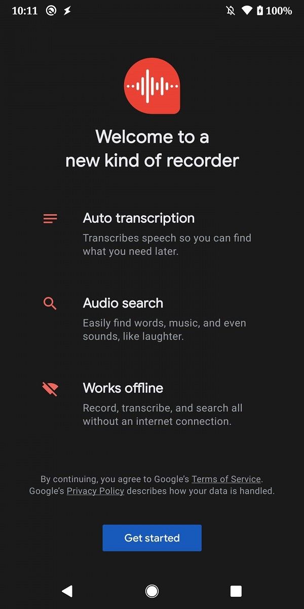 Download the latest Google Recorder app on most Android devices