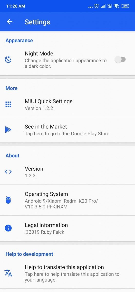 MIUI Quick Settings provides quick access to hidden phones settings on ...