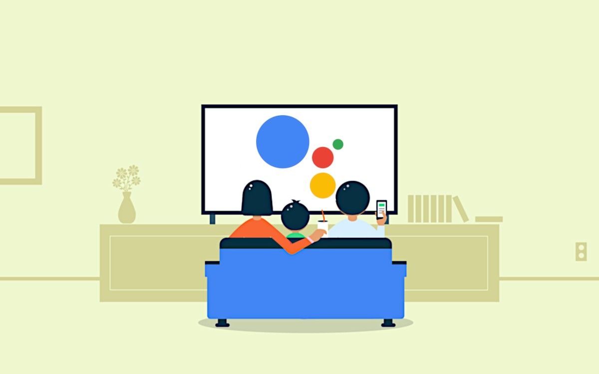 google assistant android tv