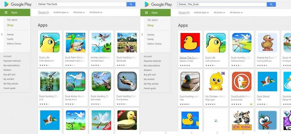 Google Play Store bug
