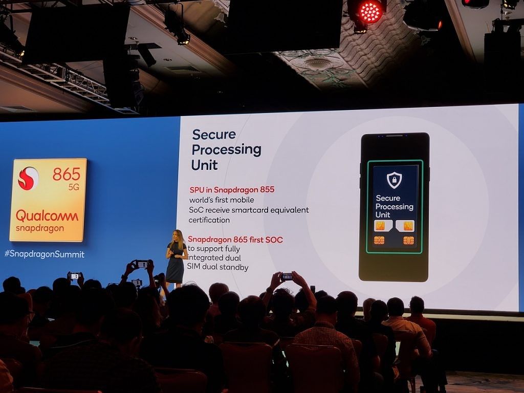 Qualcomm Snapdragon 865 Dual SIM, Dual Standby support in the Secure Processing Unit
