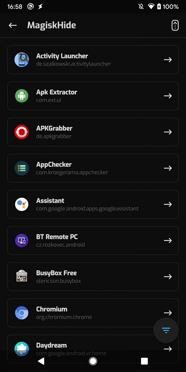 Launcher magisk