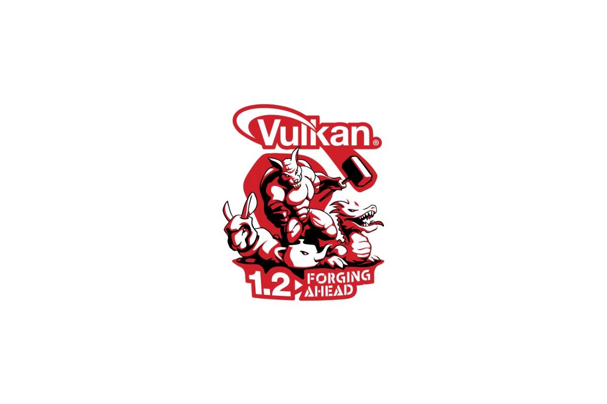 Vulkan graphic. Вулкан логотип.