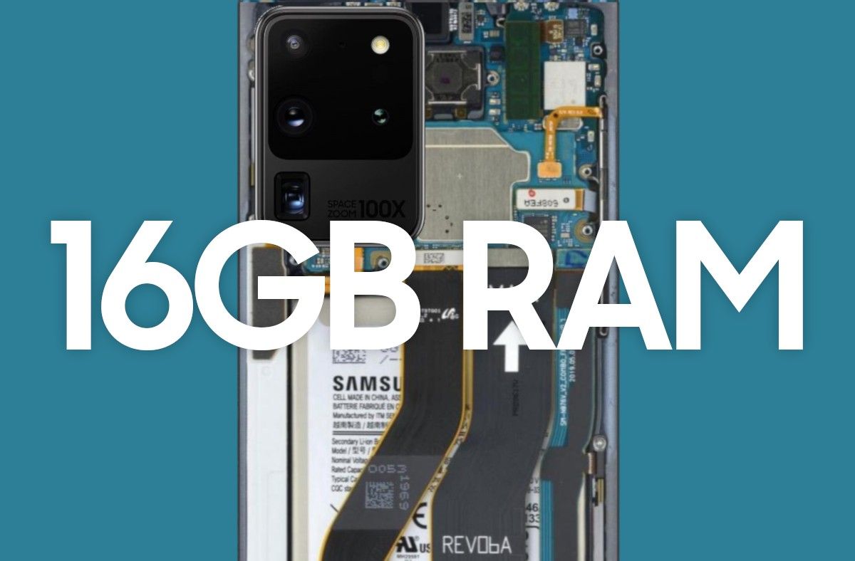 Samsung Galaxy S20 Ultra 16GB RAM