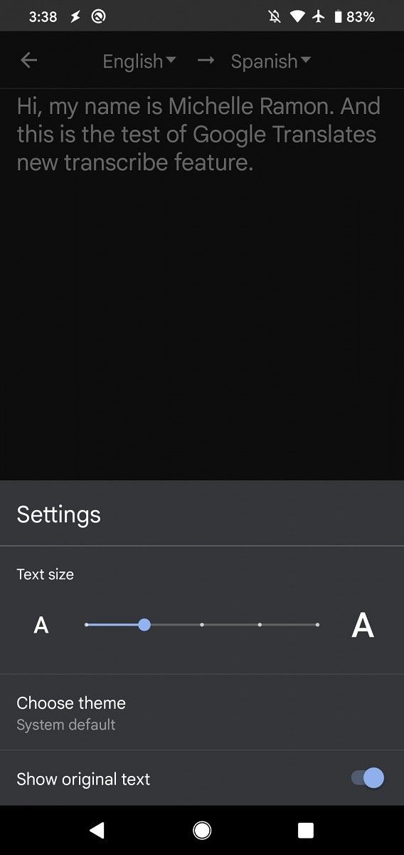 [Update: Rolling out] Google Translate 6.5 tests Android 10 dark mode ...