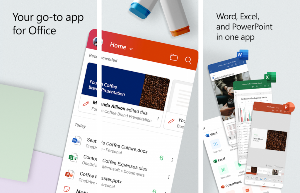 Microsoft's revamped Office app for Android is now out