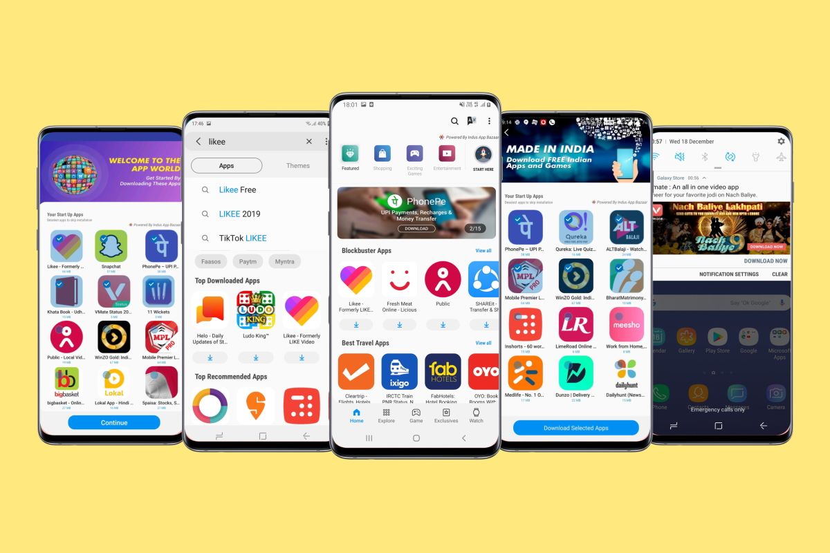 IndusOS AppBazaar Huawei Alternative app store