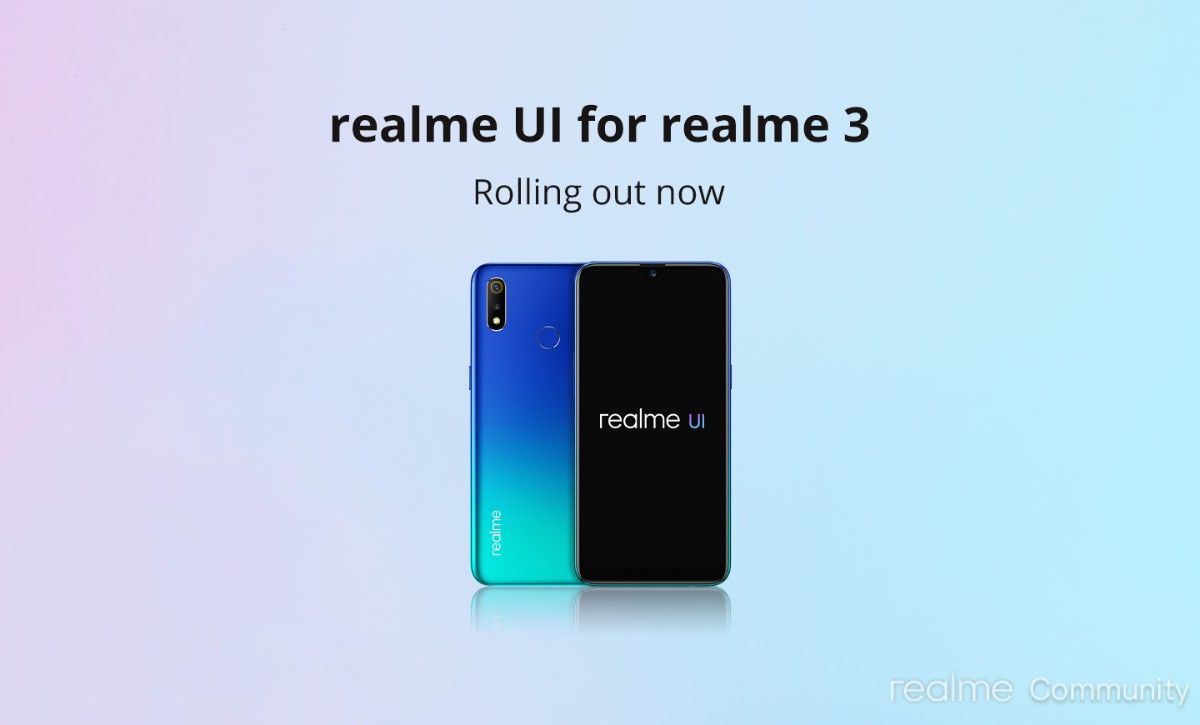 Realme 3 3i Realme UI Android 10 update