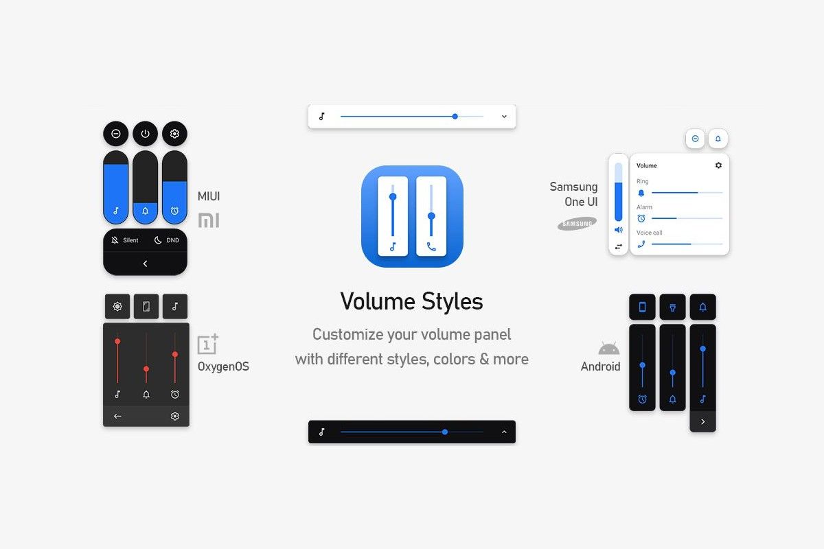 Volume Styles lets you theme Android's volume panel with different styles