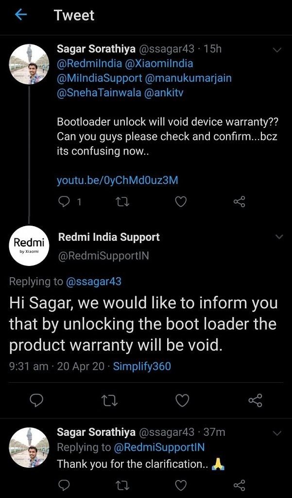 Does unlocking bootloader void warranty of your Xiaomi or Redmi phone?