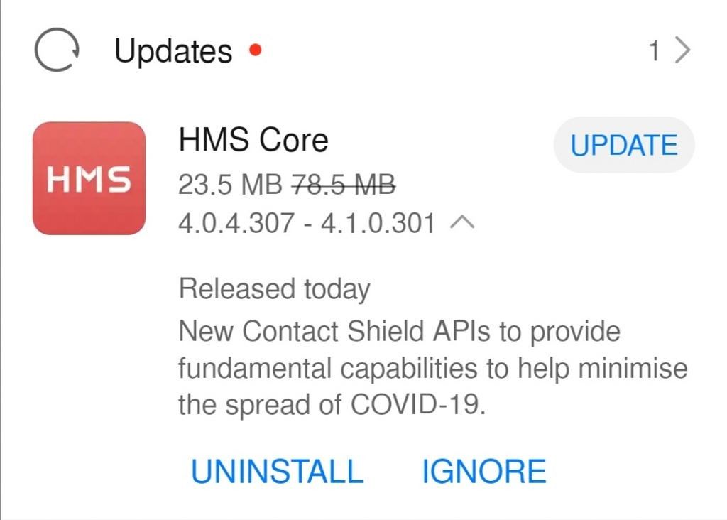 HMSCore Contact Shield API