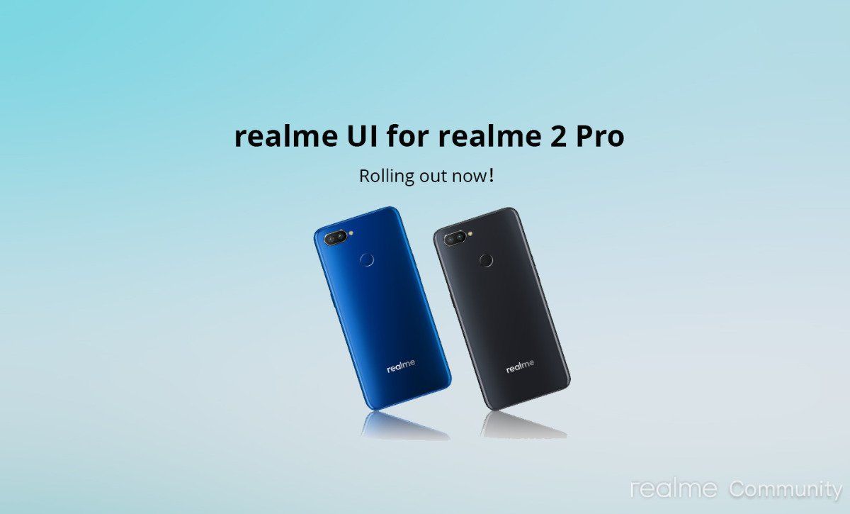 Realme 2 Pro Realme UI Android 10 Update
