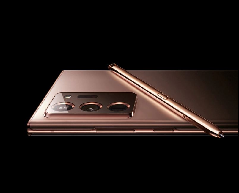 Samsung Galaxy Note 20 Ultra in Mystic Bronze