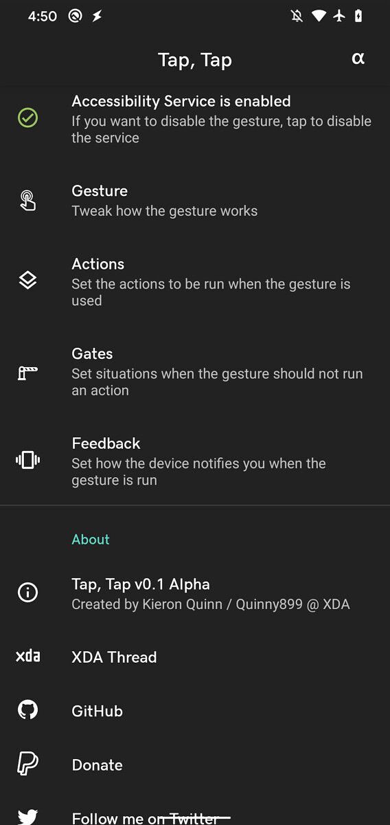 Tap, Tap ports iOS 14/Android 11's Back Tap gesture to any Android device