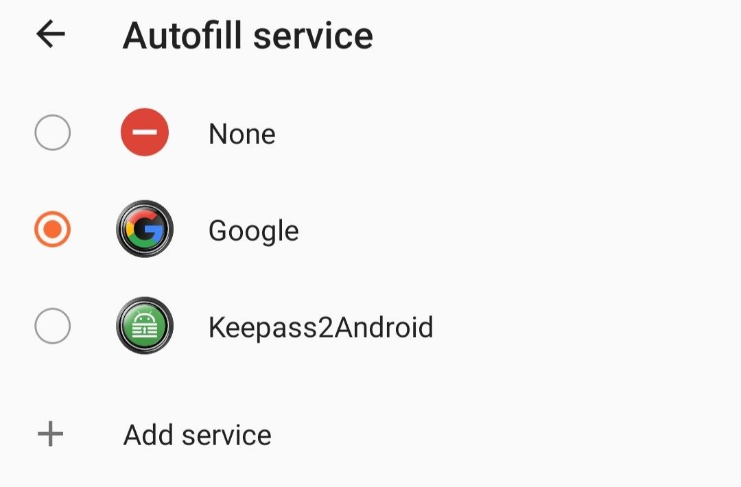 Google Autofill on Android now supports biometric authentication