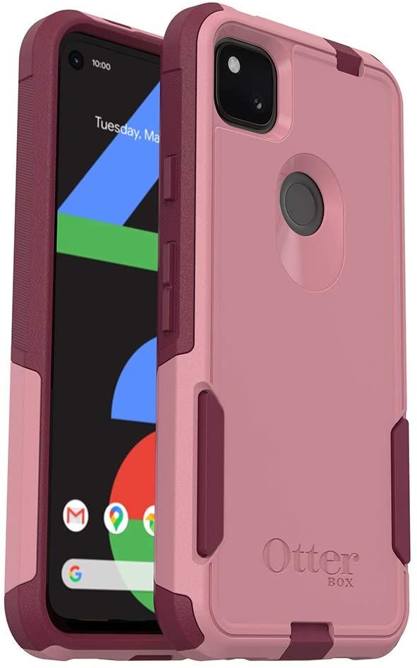 The OtterBox Commuter series is widely hailed as being one of the best choices for rugged cases. This Rosemarine Pink color adds both style and protection to your Pixel 4a.