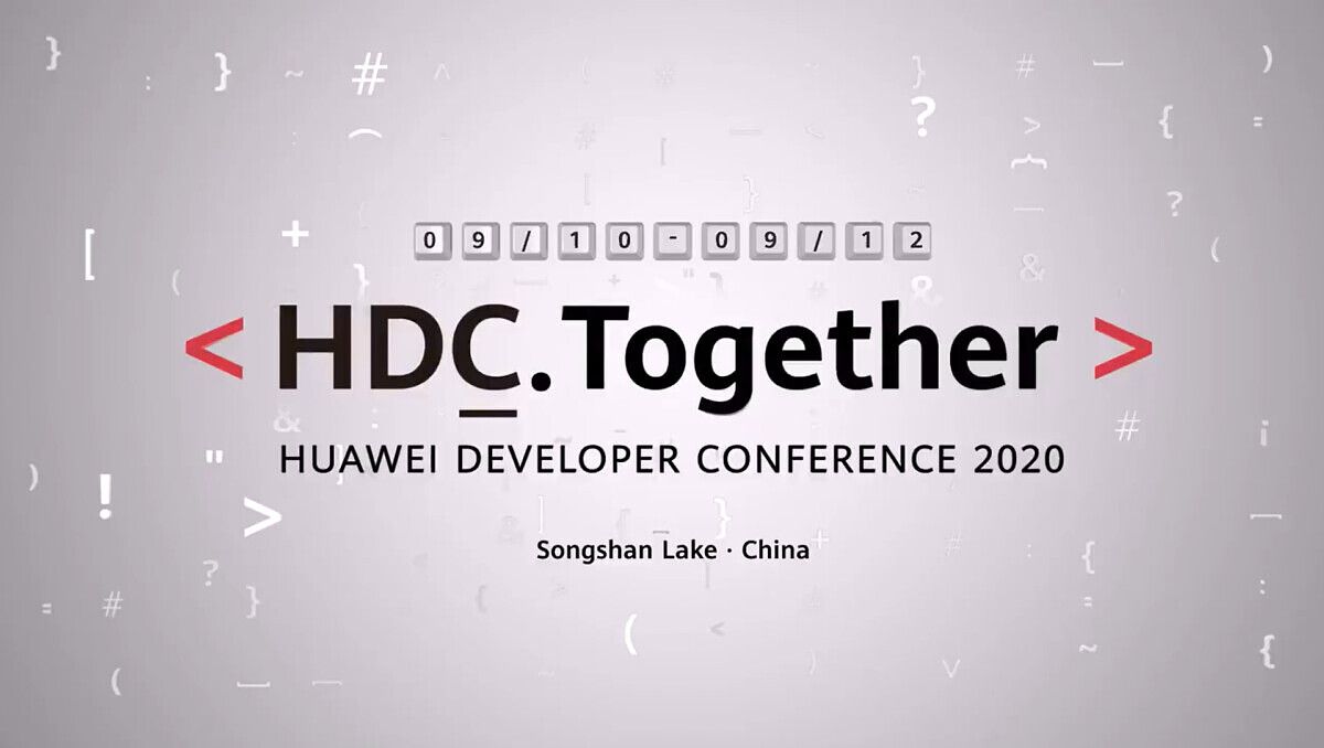 Huawei Developer Conference 2020 HDC 2020