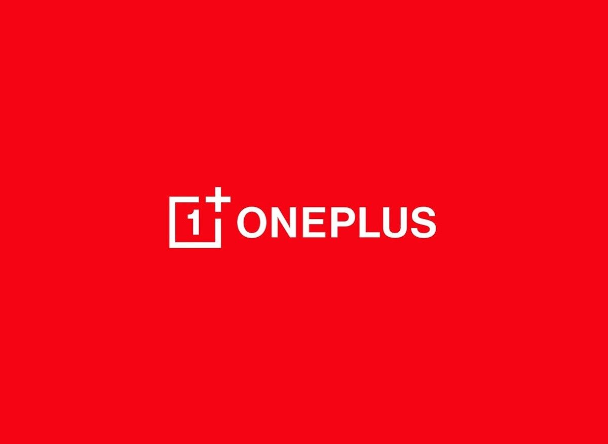 OnePlus Logo on Red Background