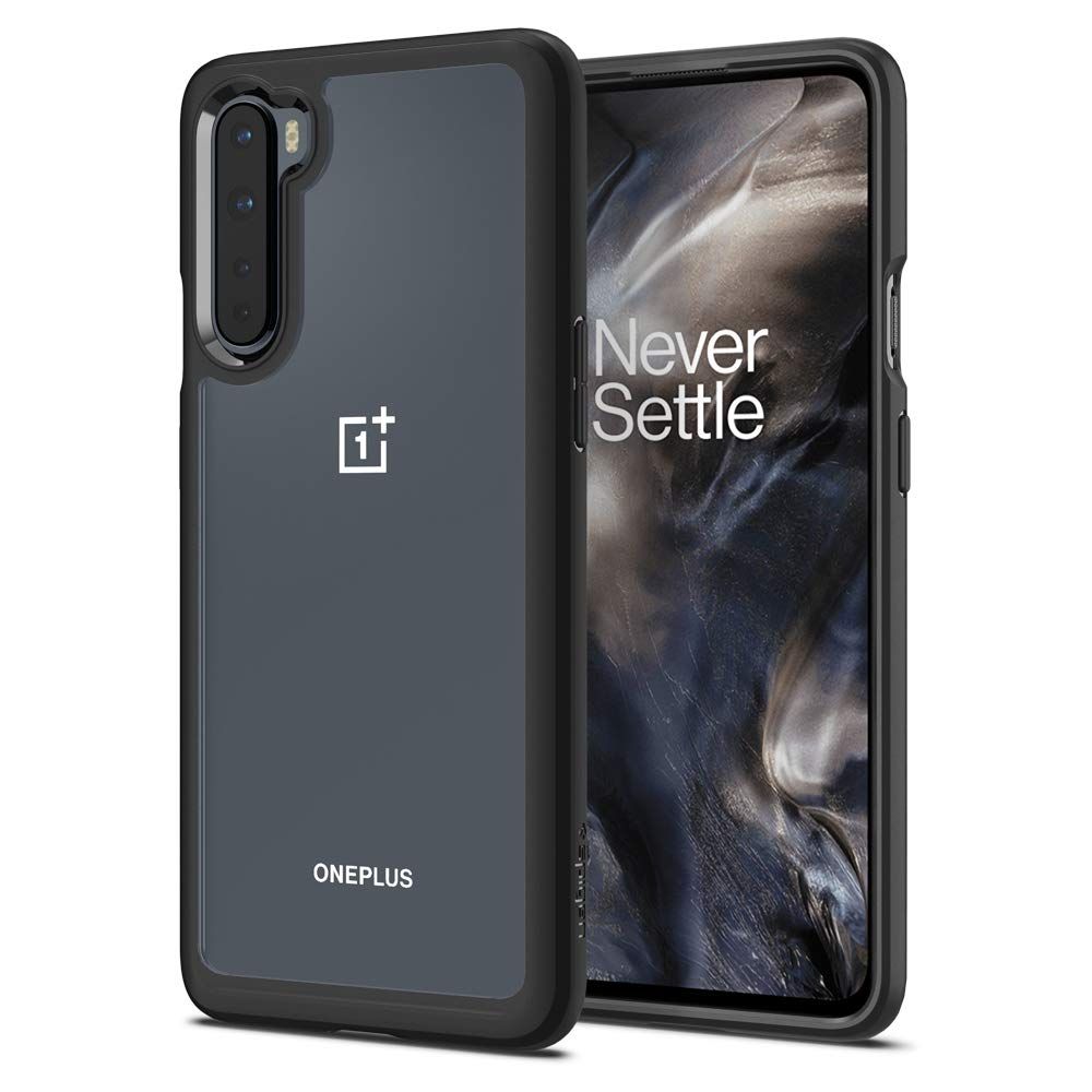 The Spigen Ultra Hybrid Matte Black takes the transparent and flexible case, adds toughness to the back for extra protection, and a matte black bumper.