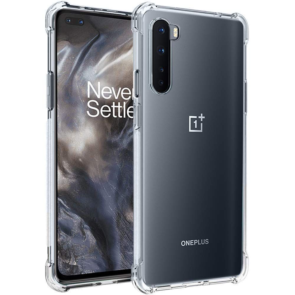 This protective case comes with a soft and flexible, transparent design. The corners are reinforced, and the lip is raised all around. It's a basic case that gets the job done well, and for cheap.