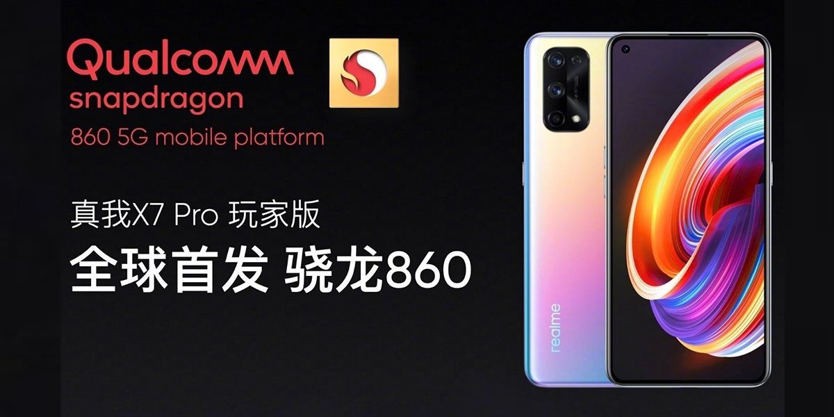 Realme X7 Pro Player Edition leaked image Snapdragon 860