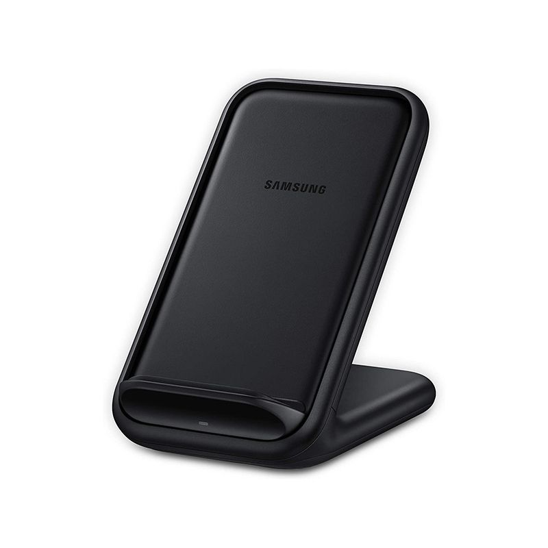 The Samsung 15W Wireless Charger Stand is one of the best wireless chargers that you can get for your Galaxy Note 20 as it supports the Fast Wireless Charging 2.0 standard and is capable of charging the device at 15W. The charger is convenient to use, comes with a supported AC adapter and USB Type-C cable. The charger also features a built-in cooling fan to prevent your device from overheating.