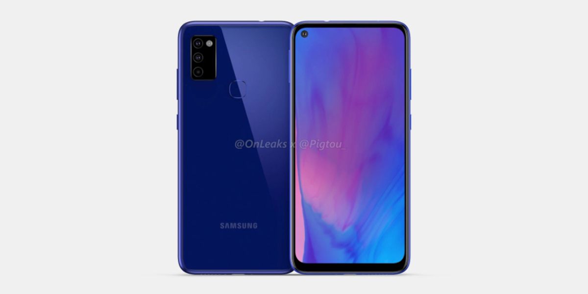 Samsung Galaxy M51 leaked render featured