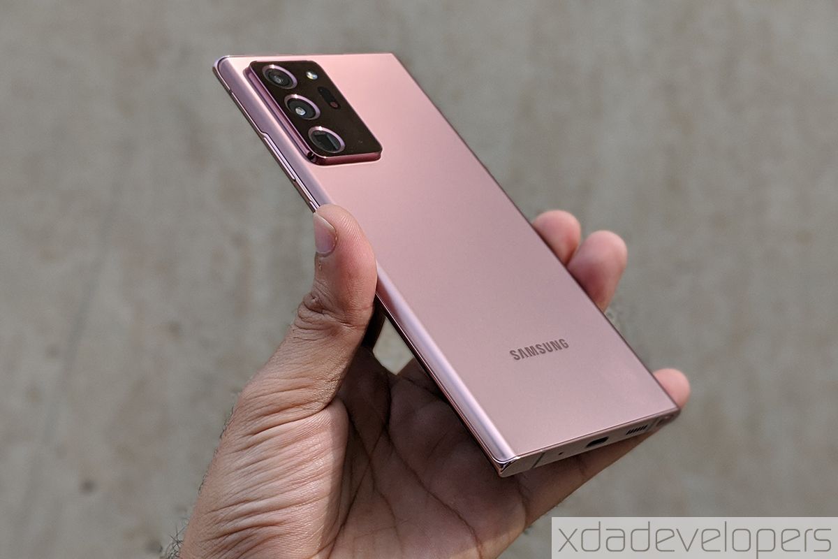 Note 20 rose gold sale