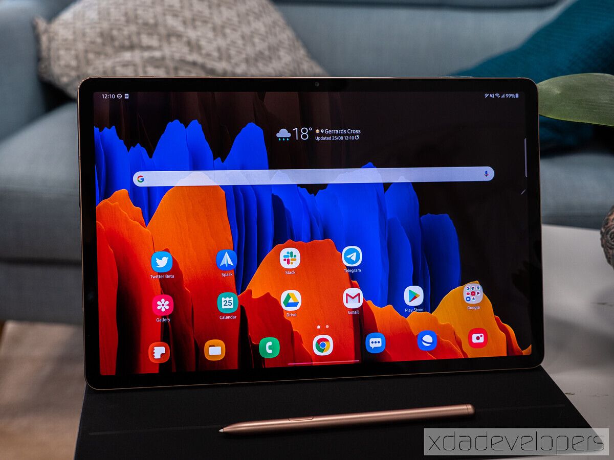 Samsung Galaxy Tab S7 Plus 5g First Impressions A Visually Breathtaking Experience