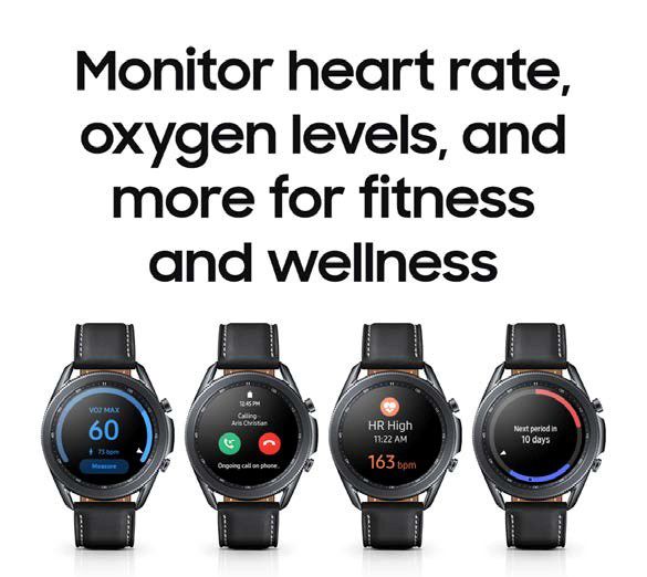 Galaxy watch 3 heart rate monitor hotsell