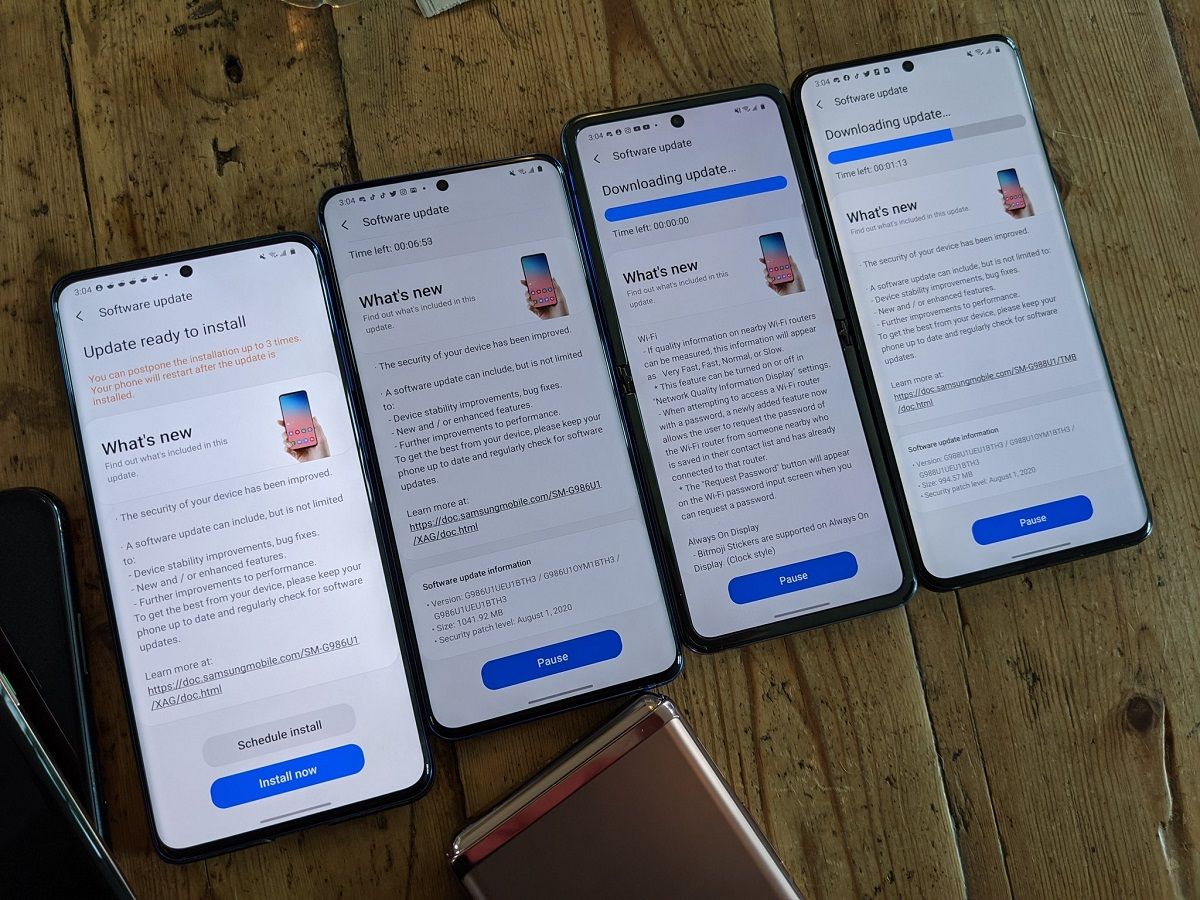Samsung Galaxy S20, Galaxy Z Flip get One UI 2.5 update