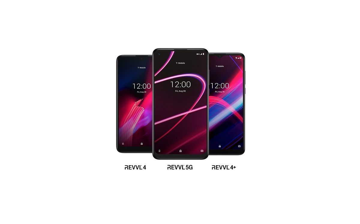 T-Mobile REVVL 4, REVVL 4+, and REVVL 5G