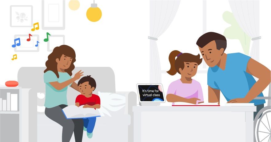 Google Assistant new homeschooling features