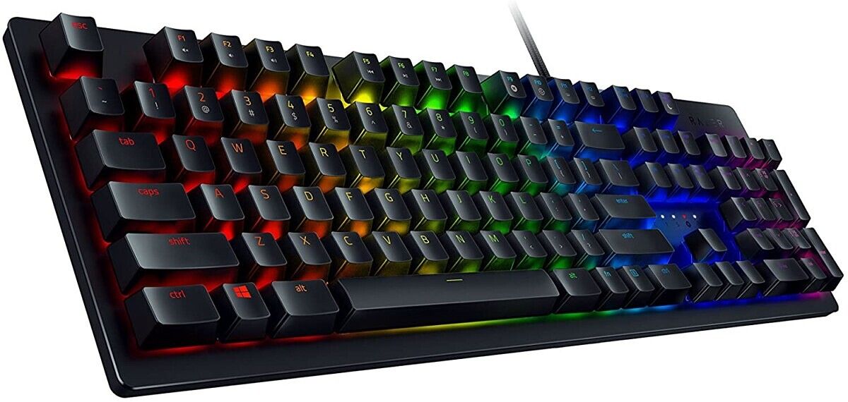 Razer claims that their mechanical keyboard switches are the fastest around, with their own custom switch design to stand out from the competition. At only $90 for a new and RGB backlot keyboard, grab one and see if you'll fall in love with the clicky keys.