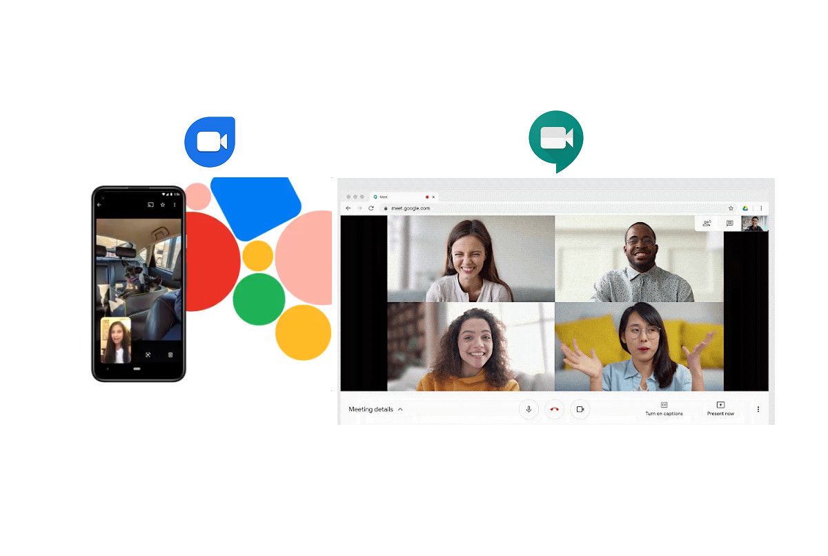 Google Duo Screen Sharing and Google Meet Background Blur