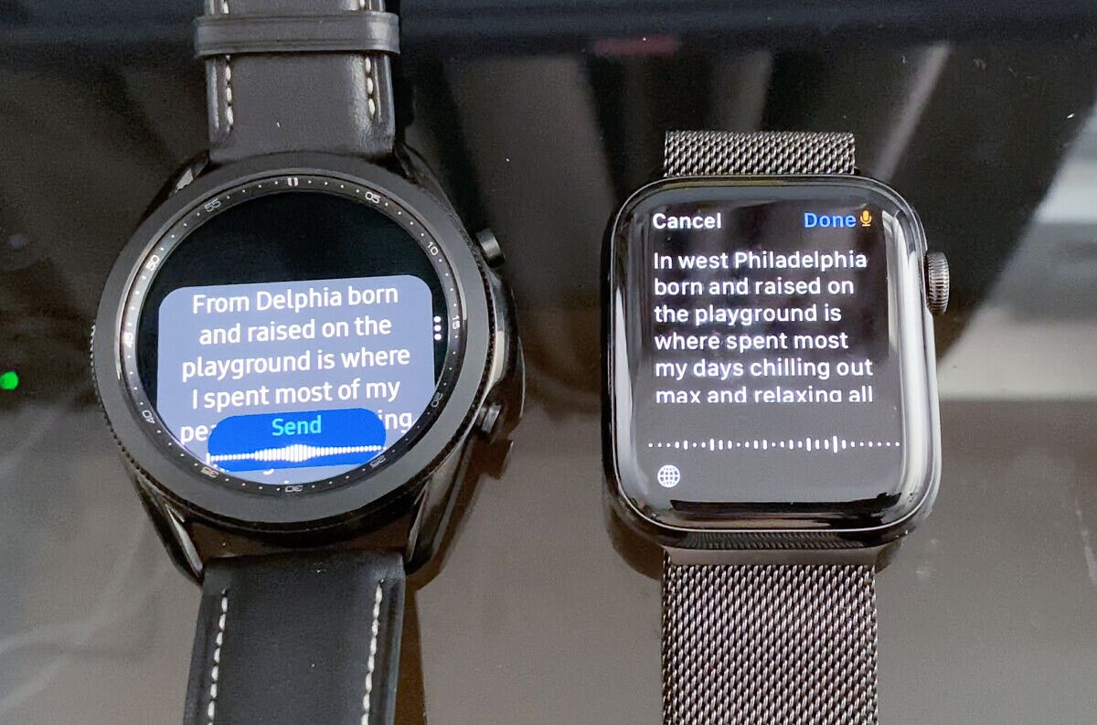 Galaxy watch 3 online vs apple series 6