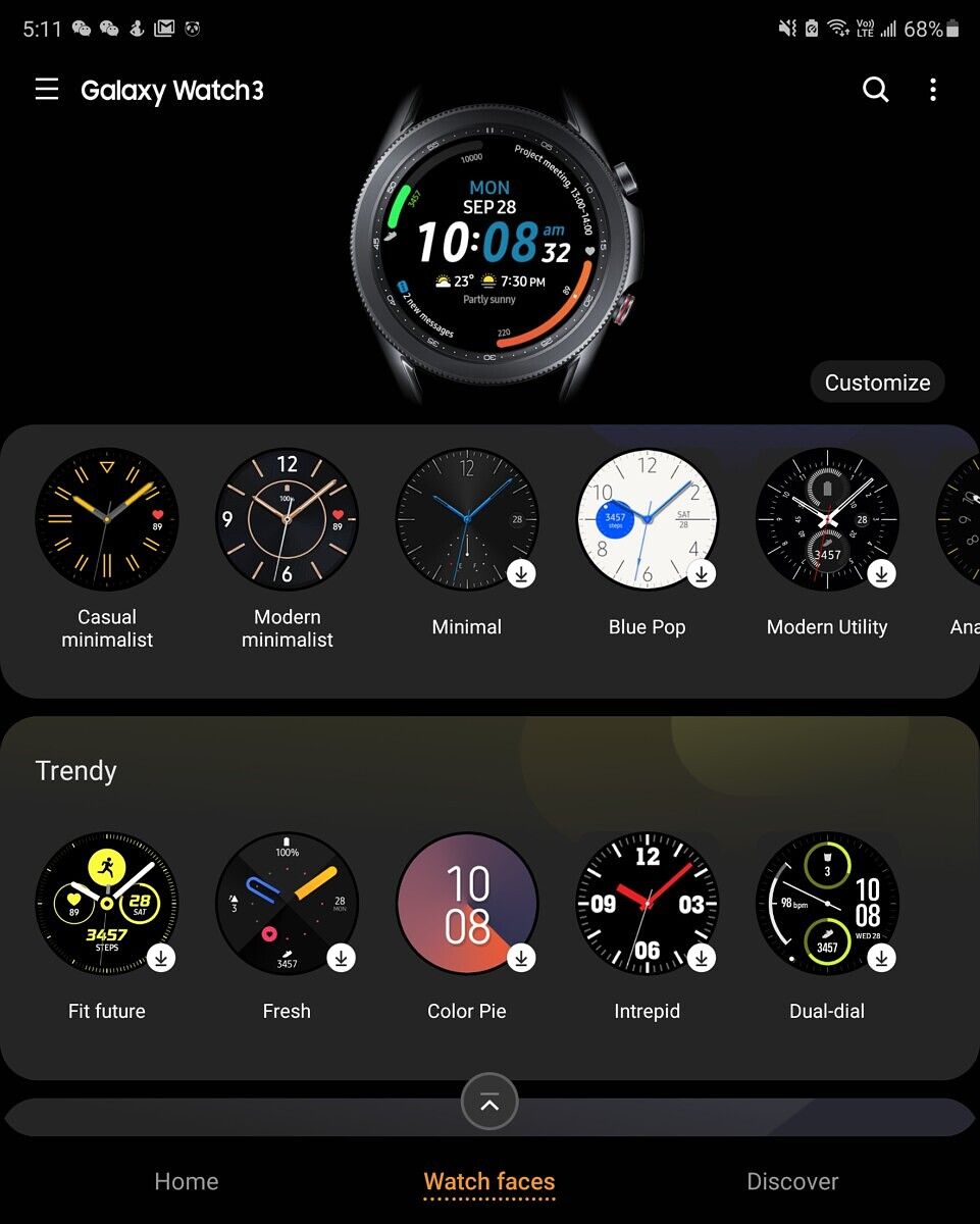 Galaxy watch 3 plugin hot sale