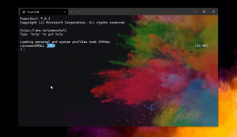 Compatibilidad con hipervínculos en Microsoft Windows Terminal Preview 1.4