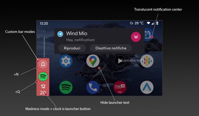 Customize Android Auto UI with Extras for AA Substratum theme
