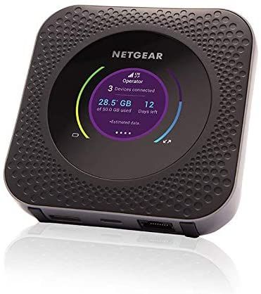 With a mobile hotspot router, you have internet wherever you need it.  For $300, Netgear's router gives you the speed you need without having to use your smartphone as a tether.  With the right provider, you can even get a hotspot data plan!