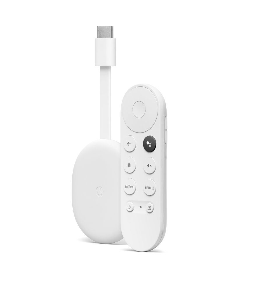 Google Chromecast con Google TV es el dongle de transmisión más reciente de Google, que ofrece soporte de transmisión 4K HDR y la interfaz de usuario más reciente de Google para televisores inteligentes.