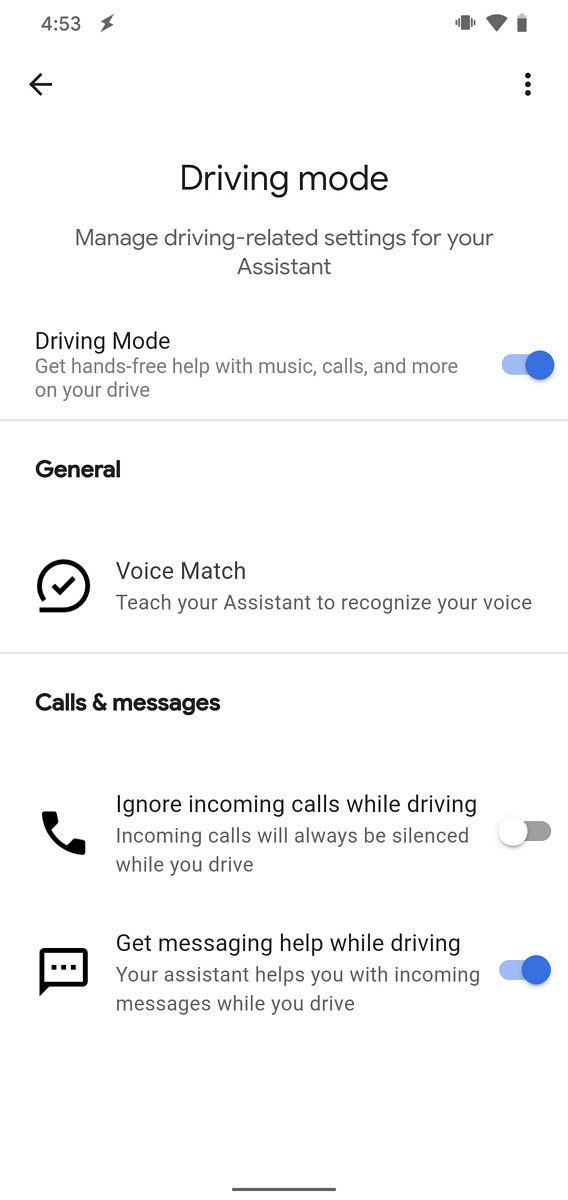 Google starts rolling out Assistant driving mode for more