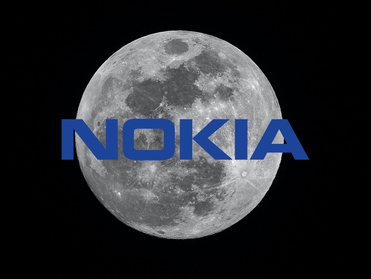 Nokia-Logo-overlaid-on-top-of-image-of-Moon