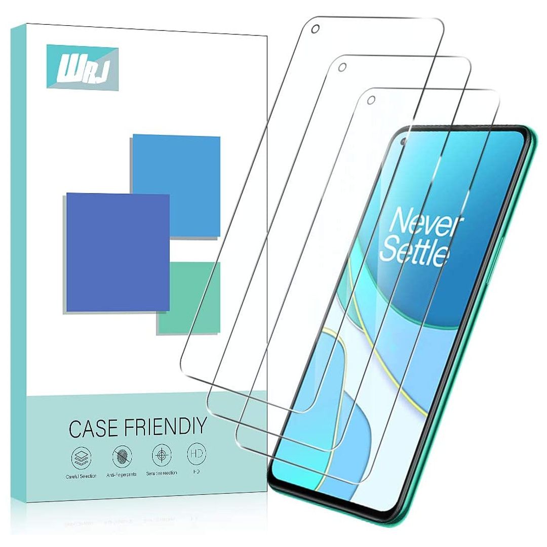 WRJ is a rising player in the screen protector marketplace, and their OnePlus 8T offering has good reviews, excellent pricing, and comes with 3 tempered glass protectors.